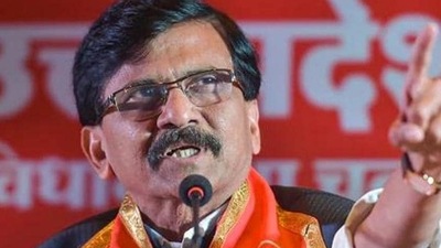 Shiv Sena leader Sanjay Raut. (HT PHOTO.) Shiv Sena leader Sanjay Raut. (HT PHOTO.)
