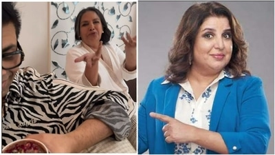 Farah Khan and Shabana Azmi trolled Karan Johar in a new video. Farah Khan and Shabana Azmi trolled Karan Johar in a new video.