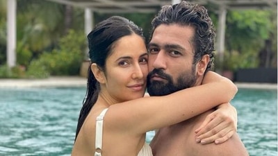 Katrina Kaif shares a picture with husband Vicky Kaushal.