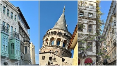 In the end, Manushi chose open tresses styled in soft waves, glossy mauve lip shade, subtle smoky eye shadow, mascara-adorned lashes, glowing skin, and blushed cheeks to complete the holiday glam picks. Meanwhile, she had also shared some pictures of the stunning architecture present in Istanbul. (Instagram/@manushi_chhillar) In the end, Manushi chose open tresses styled in soft waves, glossy mauve lip shade, subtle smoky eye shadow, mascara-adorned lashes, glowing skin, and blushed cheeks to complete the holiday glam picks. Meanwhile, she had also shared some pictures of the stunning architecture present in Istanbul. (Instagram/@manushi_chhillar)