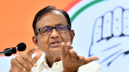 P Chidambaram (File Photo/ANI)