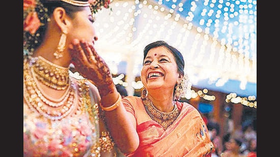 Shweta Tripathi Sharma with her mum