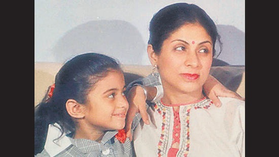 Rasika Dugal with her mum