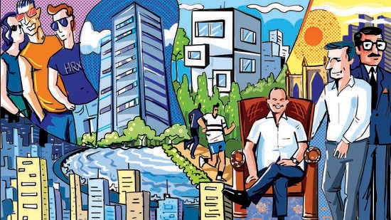 Mumbai has been home to stand-out examples of residential towers, that literally reach for the sky, stretching the dynamism and aspiration of its citizenry to stratospheric heights, attracting awe and fascination (HT)