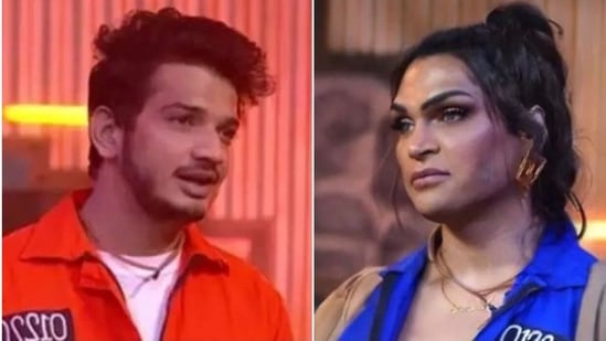 Saisha Shinde big goodbye to Lock Upp and hugged Munawar Faruqui as she was evicted.