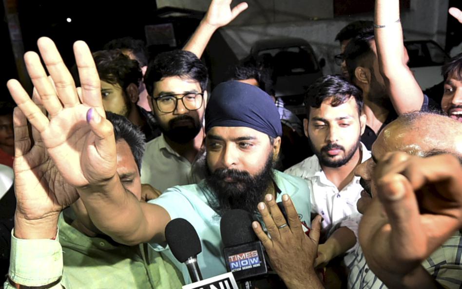 Delhi BJP spokesperson Tajinder Pal Singh Bagga. (HT_PRINT)