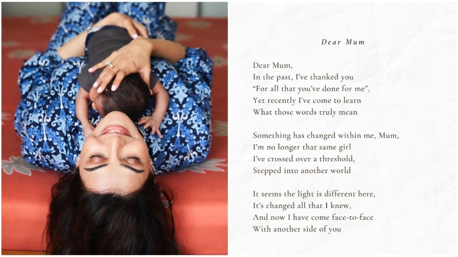 Kajal Aggarwal gives credit to writer after getting called out for copying poem, caption for Mother’s Day Instagram post