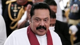 Il primo ministro dello Sri Lanka Mahinda Rajapaksa.