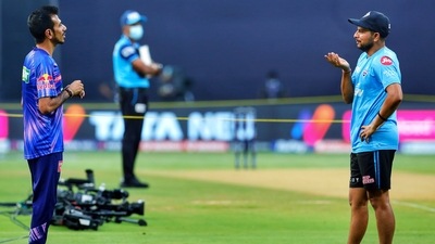 Rajasthan Royals' Yuzvendra Chahal and Delhi Capitals' Kuldeep Yadav (Delhi Capitals/Twitter) Rajasthan Royals' Yuzvendra Chahal and Delhi Capitals' Kuldeep Yadav (Delhi Capitals/Twitter)