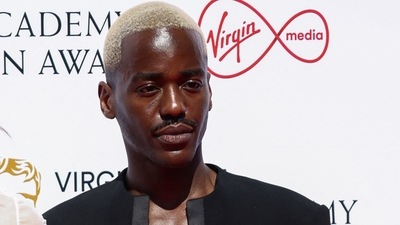 Ncuti Gatwa at the British Academy Television Awards in London. (REUTERS) (REUTERS)