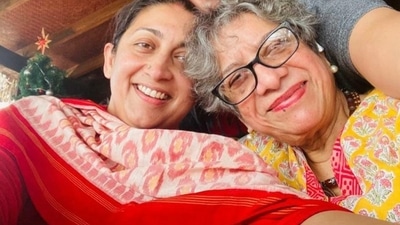 Smriti Irani shared an appreciaton post for her mom on Mother's Day. Smriti Irani shared an appreciaton post for her mom on Mother's Day.