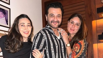 Karisma Kapoor, Sanjay Kapoor, and Kareena Kapoor. Karisma Kapoor, Sanjay Kapoor, and Kareena Kapoor. 