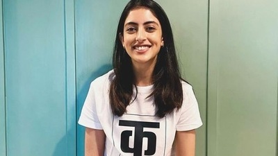 Navya Naveli Nanda in her latest Insta post.