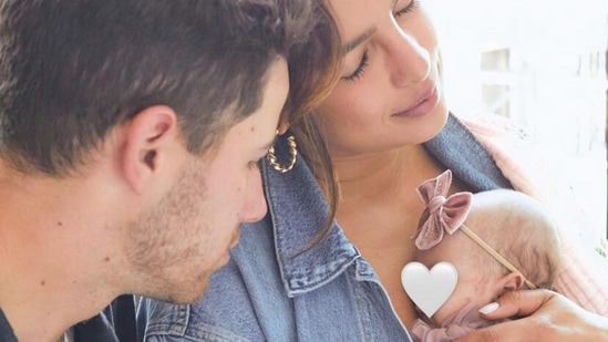 Priyanka Chopra and Nick Jonas celebrated Mother's Day with their daughter.