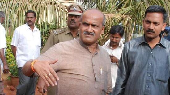 Sri Rama Sene chief Pramod Muthalik says there is anger against the government for not taking action against those violating Court orders regarding the use of loud speakers. (PTI File)