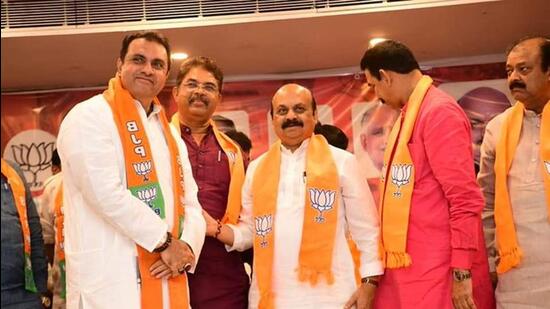 The induction of Pramod Madhwaraj into the Bharatiya Janata Party (BJP) from Congress in Karnataka has complicated equations in the Udupi district, about 400kms from Bengaluru. (Agencies)