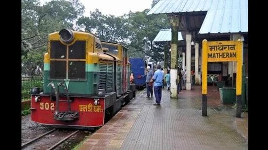 Currently, the train services are available between Aman Lodge and Matheran railway stations. (HT File)