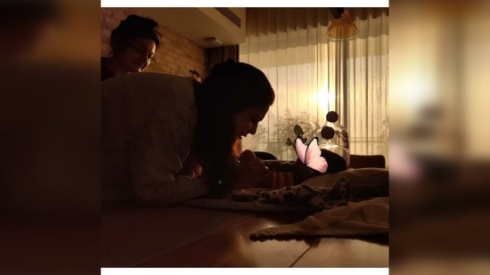 Anushka Sharma: Anushka, who is a mother herself, went on to share a photo with her daughter Vamika Kohli and her mother Ashima Sharma. "Happy Mother’s Day Maa. Thank you for watching over me and being such a huge support for me especially in the last year and few months. Your will power and strength is phenomenal and you are so so loved by us all," Anushka wrote.(Instagram/@anushkasharma)