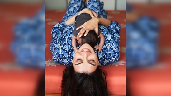 Kajal Aggarwal: New mom Kajal shared the first picture of her newborn son Neil and wrote a long heartfelt post. "........My first everything, really. In the years to come, I will try my best to teach you, but you have already taught me infinite amounts. You have taught me what it is to be a mother. You have taught me to be selfless. Pure love. You have taught me that it is possible to have a piece of my heart outside of my body......," her post read.(Instagram/@kajalaggarwalofficial)