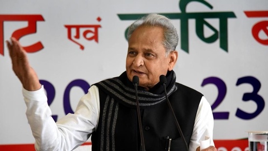 Rajasthan chief minister Ashok Gehlot. (PTI)(HT_PRINT) Rajasthan chief minister Ashok Gehlot. (PTI)(HT_PRINT)