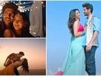 Kartik Aaryan and Kiara Advani in stills from Bhool Bhulaiyaa 2 song Hum Nashe Mein Toh Nahin.