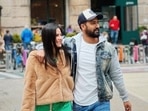Vicky Kaushal and Katrina Kaif are in New York. Vicky Kaushal and Katrina Kaif are in New York.