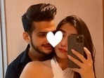 Munwar Faruqui shared a picture with a woman after Lock Upp came to an end. Munwar Faruqui shared a picture with a woman after Lock Upp came to an end. 