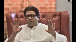 MNS leader Manoj Chavan, who is coordinating the event, said Raj Thackeray’s event will happen as per the schedule (Satish Bate/HT PHOTO)