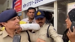 A video has now been shared by news agency ANI that shows the sister of the woman who he targeted, slapping the accused as he was taken by the cops.