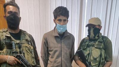 The J&K police, along with army, CRPF and SSB, during a routine motor vehicle check post set up near Juhama crossing in Baramulla had arrested a hybrid terrorist on Monday. (Photo: Kashmir zone police/Twitter) The J&K police, along with army, CRPF and SSB, during a routine motor vehicle check post set up near Juhama crossing in Baramulla had arrested a hybrid terrorist on Monday. (Photo: Kashmir zone police/Twitter)