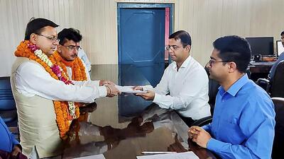 Uttarakhand chief minister Pushkar Singh Dhami. (PTI)