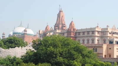 A suit was filed on December 23, 2020, on behalf of the deity (Lord Krishna) seeking removal of the Shahi Eidgah (mosque), adjacent to the Sri Krishna temple complex in Mathura. (HT file) A suit was filed on December 23, 2020, on behalf of the deity (Lord Krishna) seeking removal of the Shahi Eidgah (mosque), adjacent to the Sri Krishna temple complex in Mathura. (HT file)