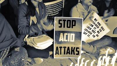 Agra acid attack: The survivor of the acid attack accused their next-door neighbour of the acid attack over an old dispute. (HT File Photo/Raj K Raj)