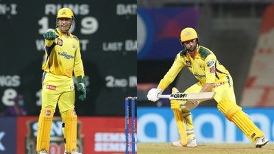 MS Dhoni; Devon Conway