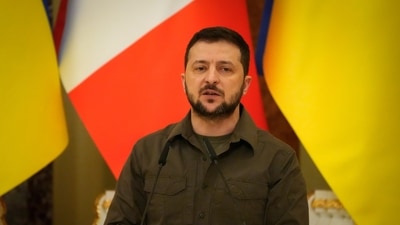 Ukrainian President Volodymyr Zelenskyy. (AP) Ukrainian President Volodymyr Zelenskyy. (AP)
