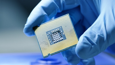 We now even have chips with billions of components embedded in them, each no longer visible to the naked eye. Miniaturising of the increasingly powerful chips drives the creation of smaller, smarter electronic devices, and the growth of the mobile internet. They remain the primary building block of all hardware in our digitised economy. (Shutterstock) We now even have chips with billions of components embedded in them, each no longer visible to the naked eye. Miniaturising of the increasingly powerful chips drives the creation of smaller, smarter electronic devices, and the growth of the mobile internet. They remain the primary building block of all hardware in our digitised economy. (Shutterstock)