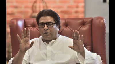 MNS leader Manoj Chavan, who is coordinating the event, said Raj Thackeray’s event will happen as per the schedule (Satish Bate/HT PHOTO) MNS leader Manoj Chavan, who is coordinating the event, said Raj Thackeray’s event will happen as per the schedule (Satish Bate/HT PHOTO)