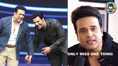Krushna Abhishek has once again shared a message for Govinda.&nbsp;