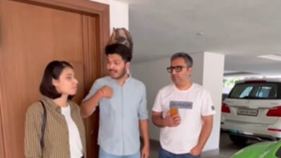 Ashneer Grover features in Shubham Gaur's comedy video. Ashneer Grover features in Shubham Gaur's comedy video.