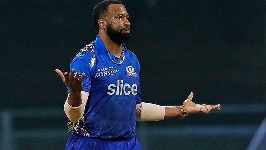 Mumbai Indians all-rounder Kieron Pollard (IPL )