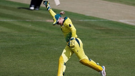 Australia's Alyssa Healy celebrates after she takes a catch(Reuters/File Photo)