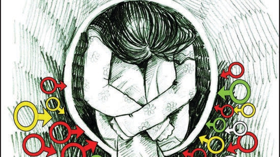 Ludhiana police booked a man booked for raping 22-year-old former partner. (HT File)