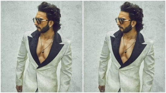 Referring to his upcoming film Rocky Aur Rani Ki Prem Kahani, Ranveer captioned his pictures with these words - “Rocky Bhai vibes.”(Instagram/@ranveersingh)