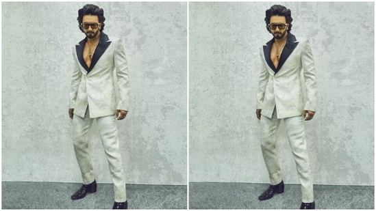 Jaw dropping SEXY! Ranveer Singh proves why every man needs one grey suit  in his wardrobe
