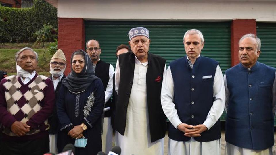 Opposition parties and civil society organisations on Monday rejected the Jammu and Kashmir (J&K) delimitation report submitted by a panel earlier this month claiming it ignores “ground realities” and is “politically motivated”. (HT File) Opposition parties and civil society organisations on Monday rejected the Jammu and Kashmir (J&K) delimitation report submitted by a panel earlier this month claiming it ignores “ground realities” and is “politically motivated”. (HT File)