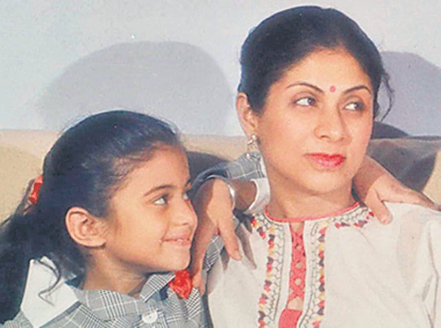 Rasika Dugal with her mum