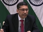 Ministry of external affairs (MEA) spokesperson Arindam Bagchi. Ministry of external affairs (MEA) spokesperson Arindam Bagchi.