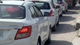 Parents of St John’s High School, Chandigarh, students ckaimed ath the school’s new carpool policy. (HT File)