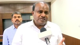 Former Karnataka Chief Minister HD Kumaraswamy said both BJP and Congress are luring his party leaders from old Mysuru region to "finish off" the party.  (ANI)