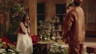 Pasoori has garnered over 100 million views on YouTube since February.&nbsp; (YouTube)